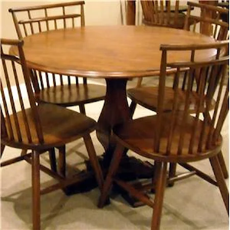 Drop Leaf Pedestal Table